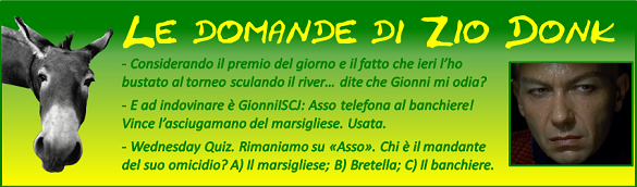 Le domande di Zio Donk Le domande di Zio Donk