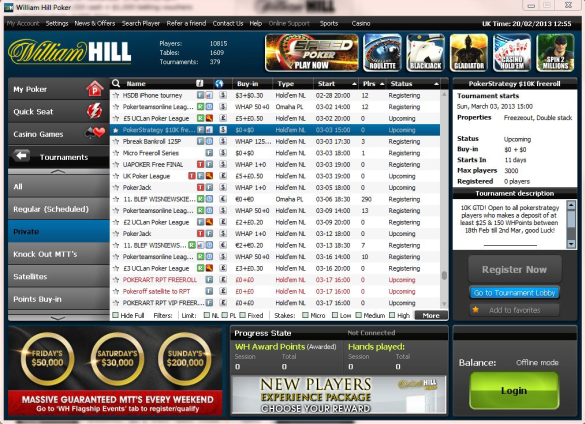 $10,000 freeroll