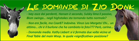 Le domande di Zio Donk Le domande di Zio Donk