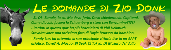 Le domande di Zio Donk Le domande di Zio Donk