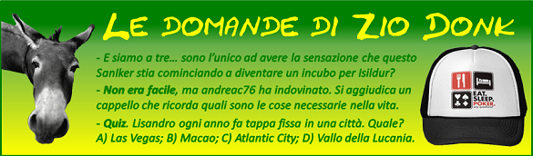 Le domande di Zio Donk Le domande di Zio Donk