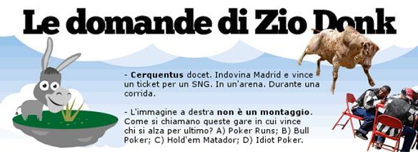 Le domande di Zio Donk Le domande di Zio Donk