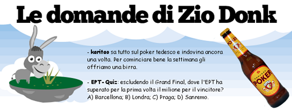 Le domande di Zio Donk Le domande di Zio Donk