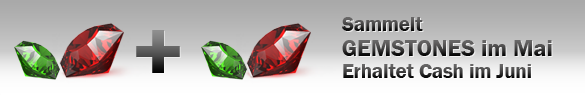 Doppelte Gemstones im Mai