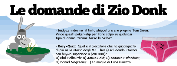 Le domande di Zio Donk Le domande di Zio Donk
