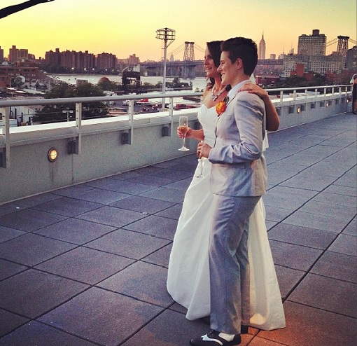 Vanessa Selbst e Miranda Foster matrimonio