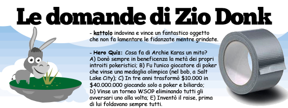 Le domande di Zio Donk Le domande di Zio Donk