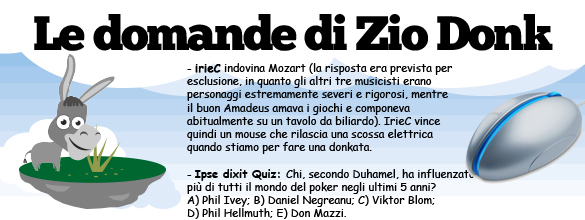 Le domande di Zio Donk Le domande di Zio Donk