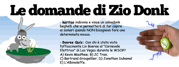 Le domande di Zio Donk Le domande di Zio Donk