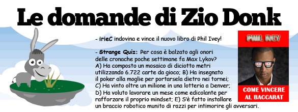 Le domande di Zio Donk Le domande di Zio Donk