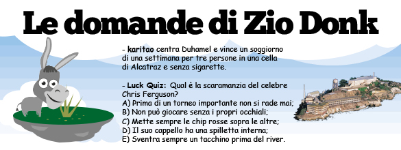 Le domande di Zio Donk Le domande di Zio Donk