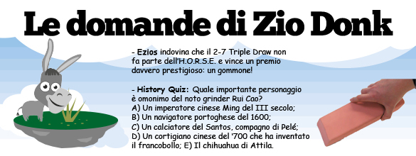 Le domande di Zio Donk Le domande di Zio Donk