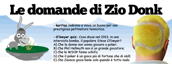 Le domande di Zio Donk Le domande di Zio Donk
