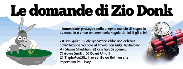 Le domande di Zio Donk Le domande di Zio Donk