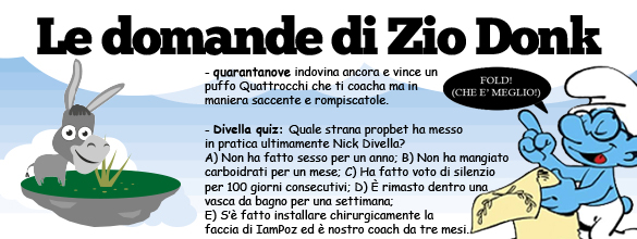 Le domande di Zio Donk Le domande di Zio Donk