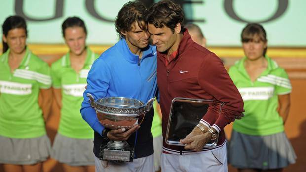 Rafa Nadal e Roger Federer Federer Nadal
