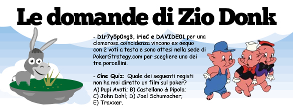 Le domande di Zio Donk Le domande di Zio Donk