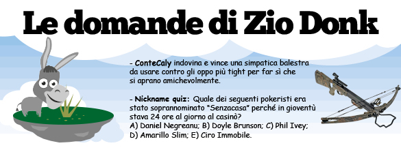 Le domande di Zio Donk Le domande di Zio Donk