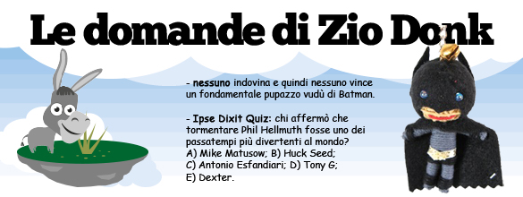 Le domande di Zio Donk Le domande di Zio Donk