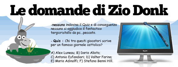 Le domande dello Zio Donk Le domande dello Zio Donk
