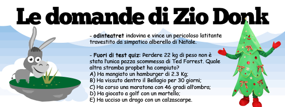 Le domande dello Zio Donk Le domande dello Zio Donk