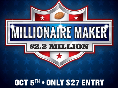 E Hastings rimane con un palmo di naso Draftkings Millionaire Maker