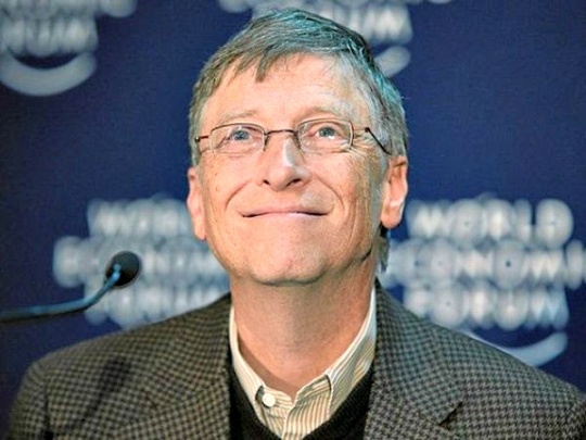 Un uomo mediamente benestante Bill Gates