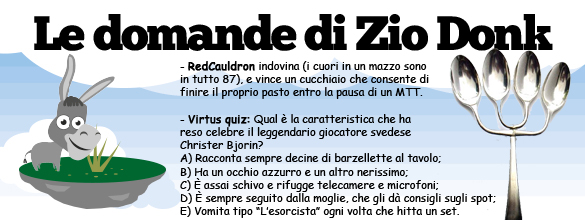 Le domande dello Zio Donk Le domande dello Zio Donk