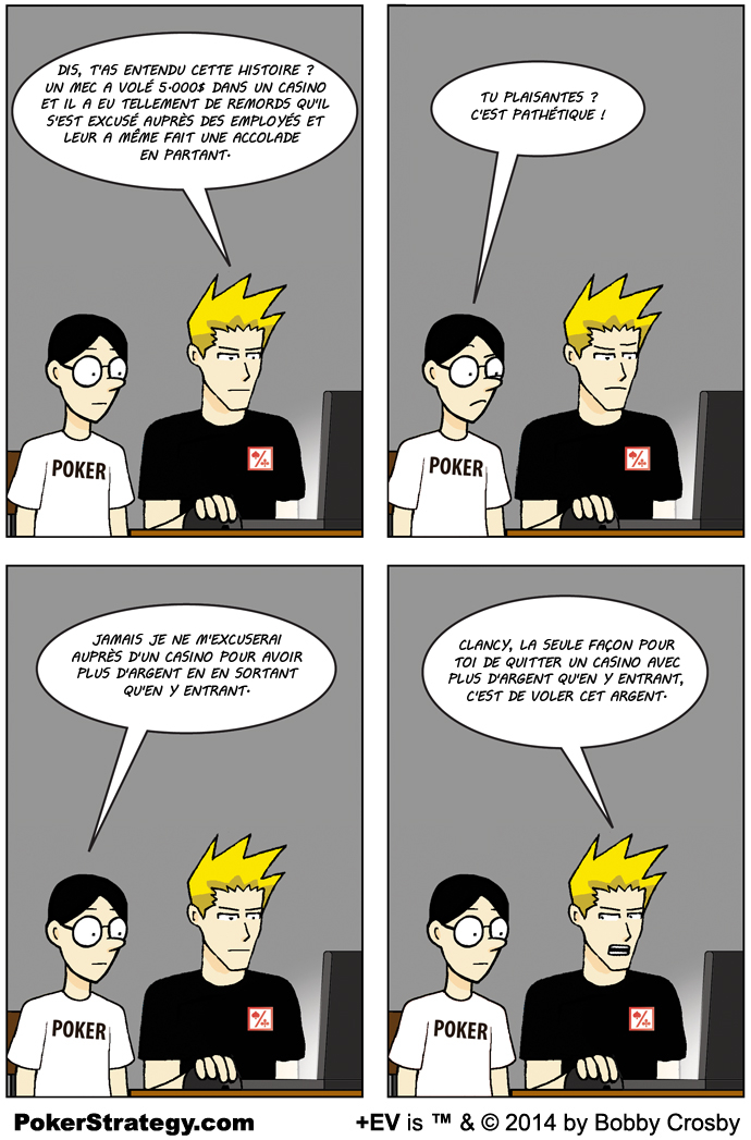 BD de poker humoristique