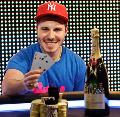 Dan Smith at the Aussie Millions