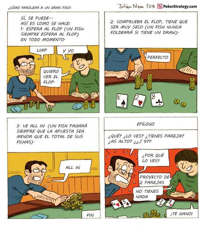 Tiras de poker divertidas