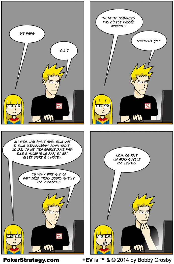 BD de poker humoristique