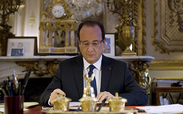 François Hollande, Président de la République Française