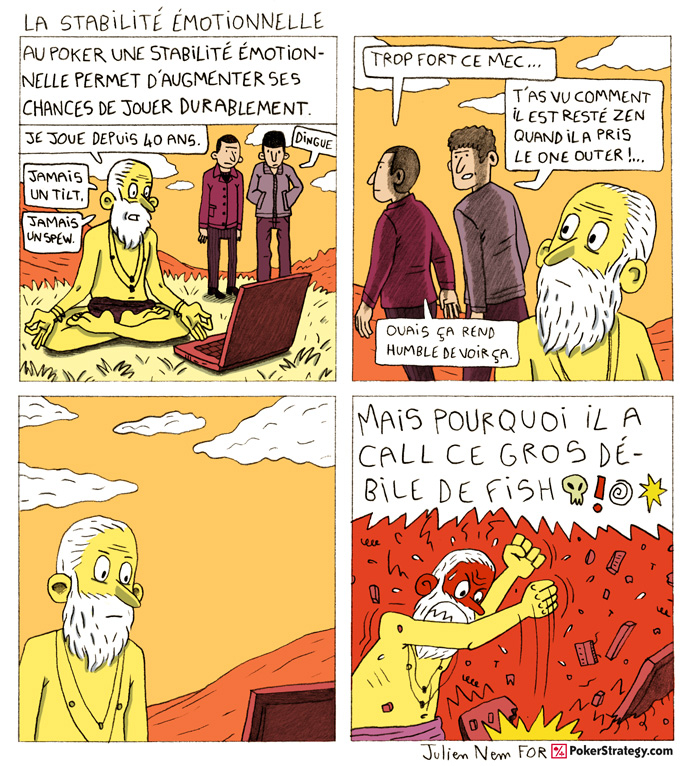 BD de poker humoristique