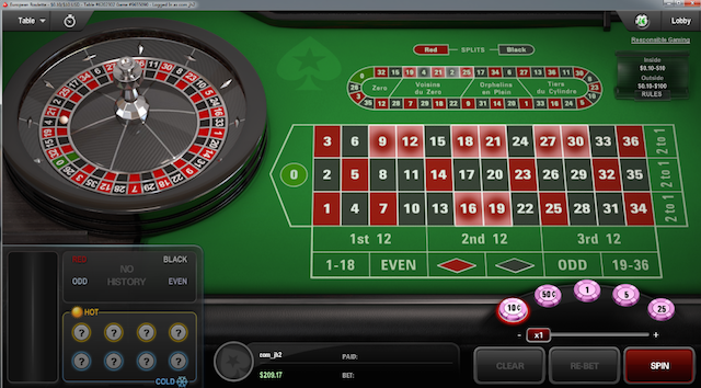 PokerStars Roulette PokerStars Roulette