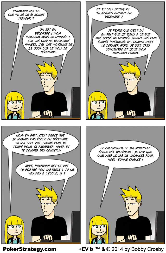 BD de poker humoristique