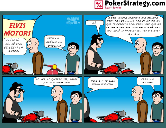 Tiras de poker divertidas