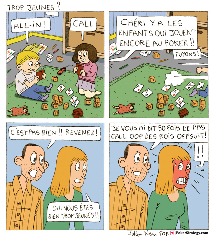 BD de poker humoristique