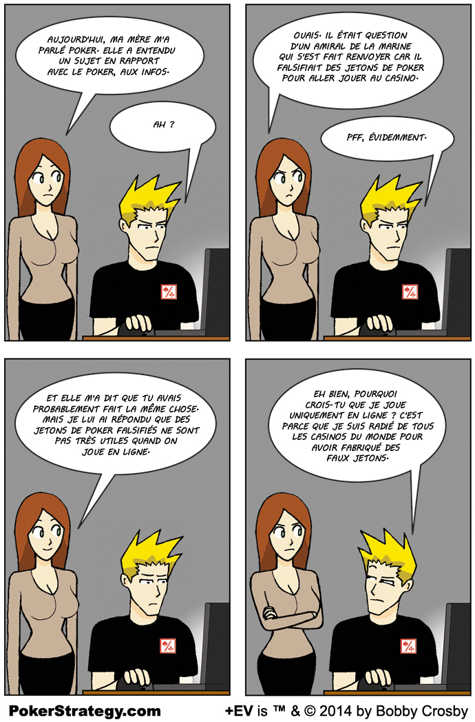 BD de poker humoristique