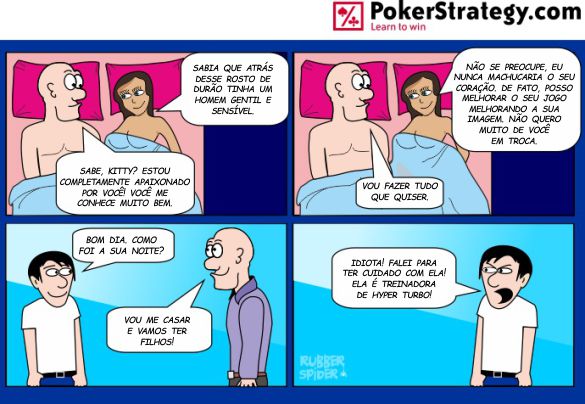 Tirinhas de poker divertidas