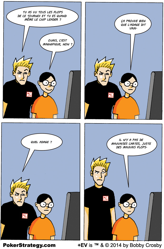 BD de poker humoristique