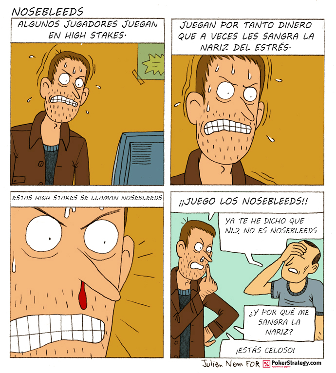 Tiras de poker divertidas