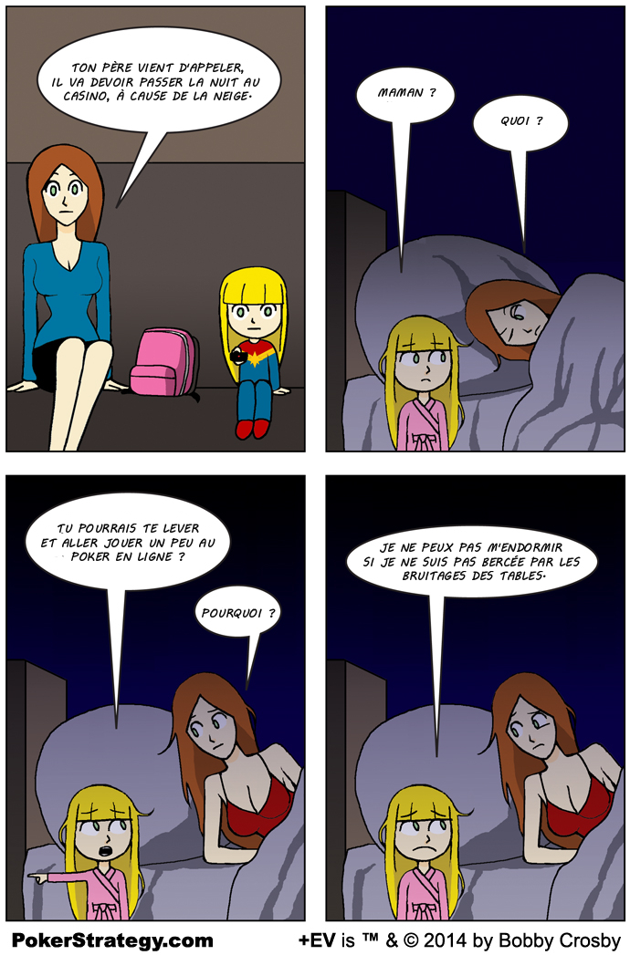 BD de poker humoristique