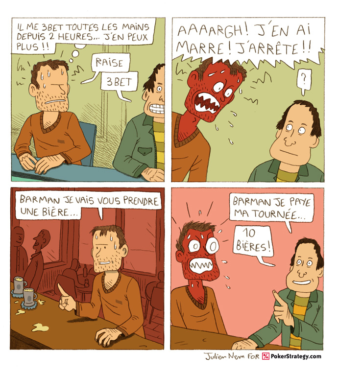 BD de poker humoristique Tilt
