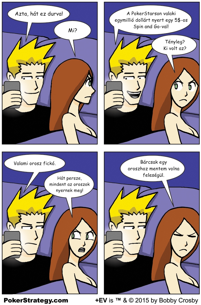 Vicces p&oacute;ker k&eacute;preg&eacute;ny Oroszok