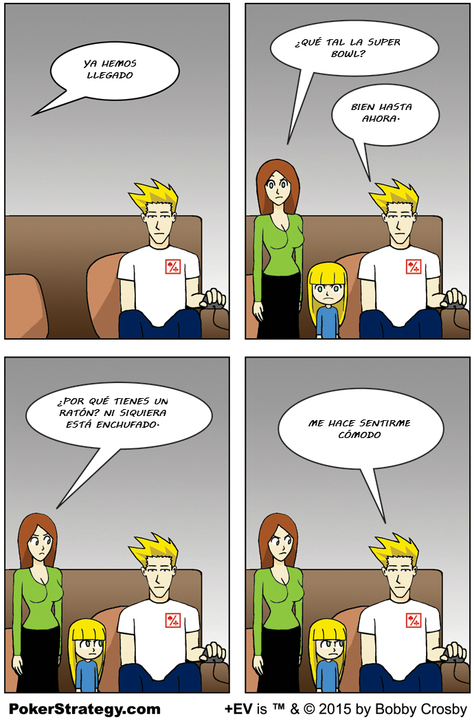 Tiras de poker divertidas Comodidad
