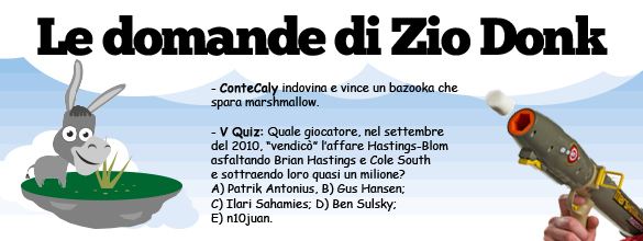 Le domande dello Zio Donk Le domande dello Zio Donk
