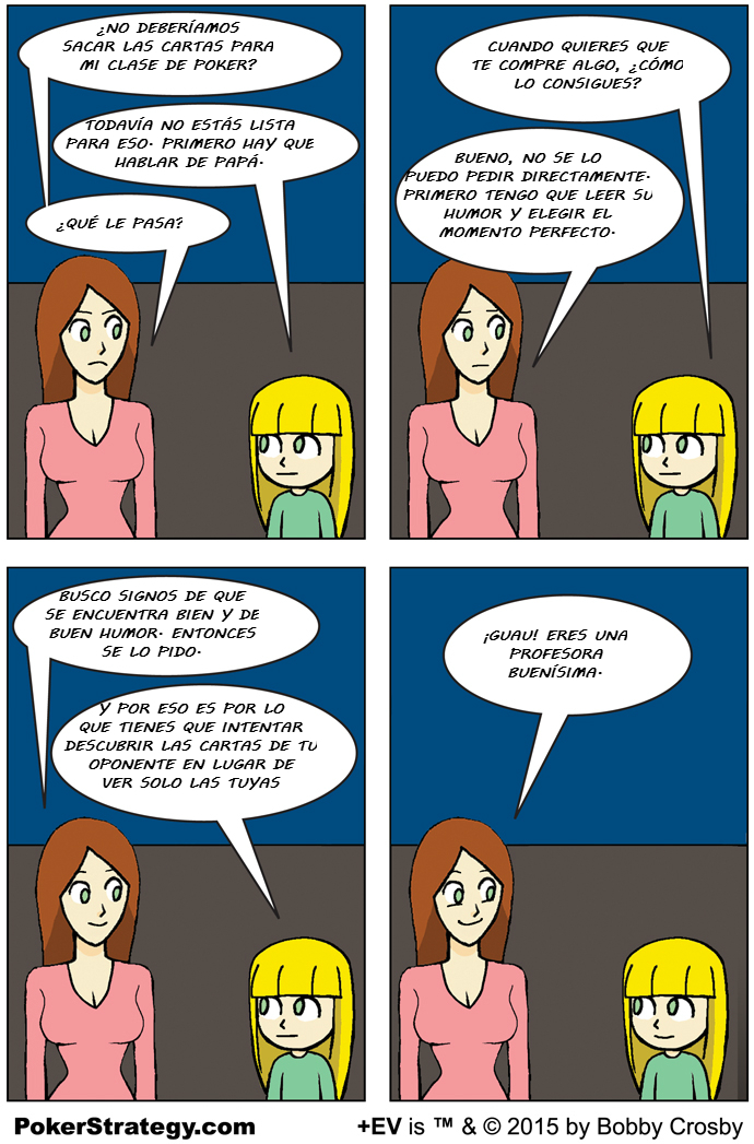 Tiras de poker divertidas Lecci&oacute;n