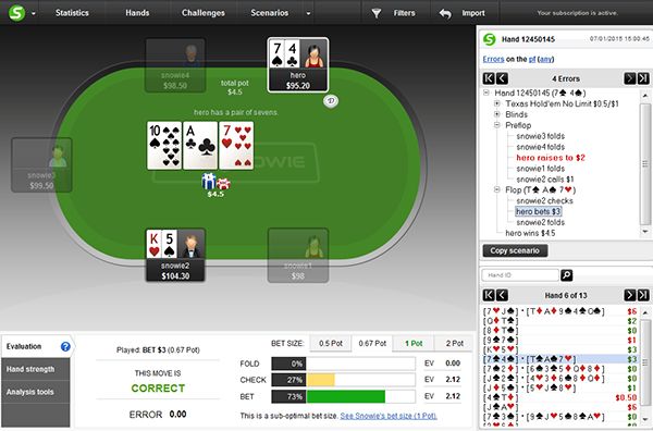 PokerSnowie PokerSnowie