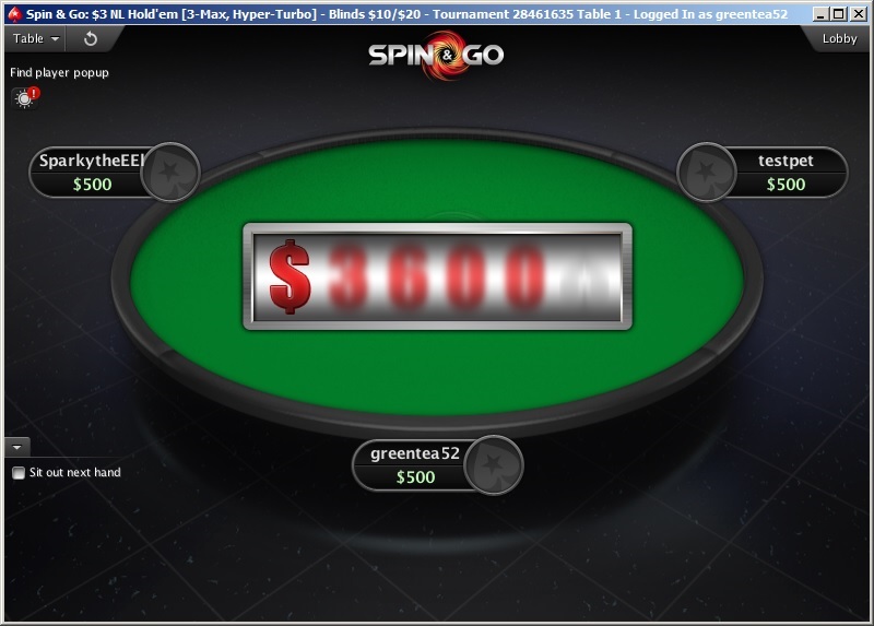 Spin-and-go